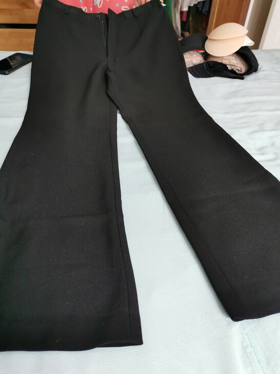 休闲西裤女，165L码，能穿就合适，以前上...