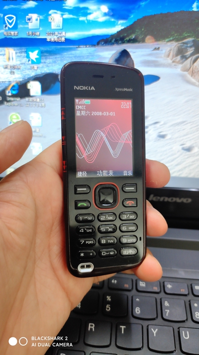 诺基亚手机5220 功能正常喜欢拍下