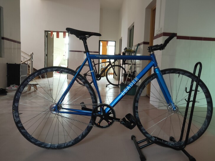 leader722整车 死飞整车 轮组pp...