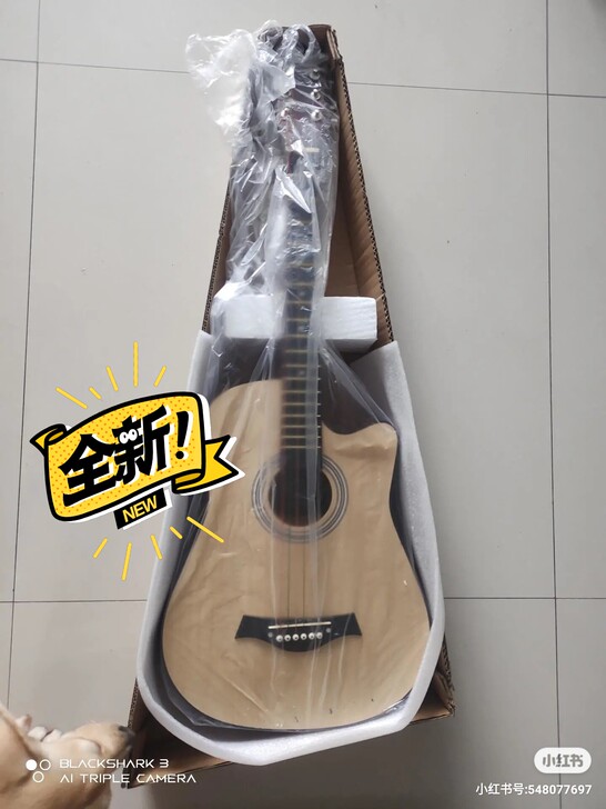 单板吉他,全新!全新!原价388,刚买一个...
