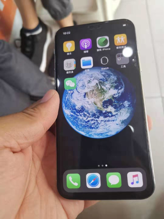 苹果手机iPhone x 白色 256G，...