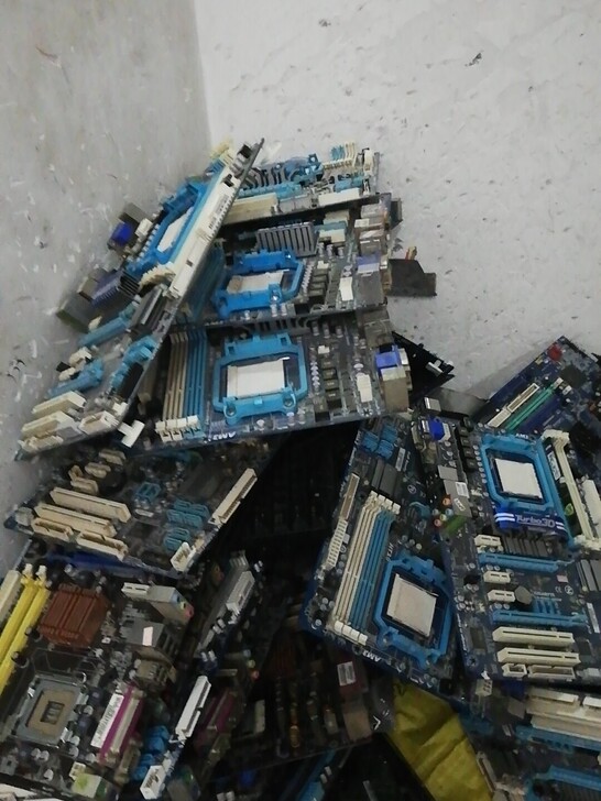 台寸机电脑主板废旧坏主板大中小inteL和...