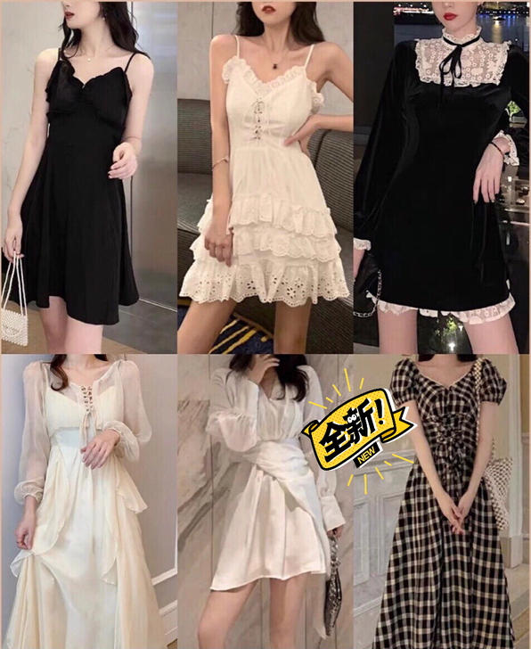 【小仙女连衣裙】新款夏装仙女连衣裙小清新法...