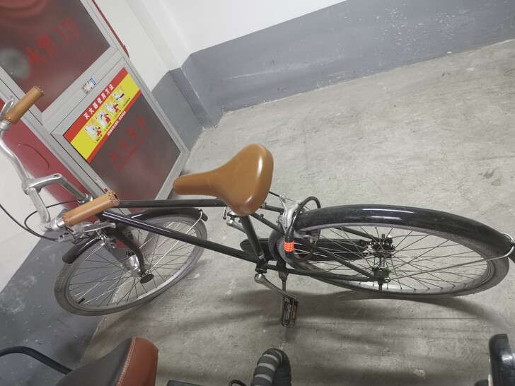 自行车，很好看，买了以后没怎么骑过，骑起来...