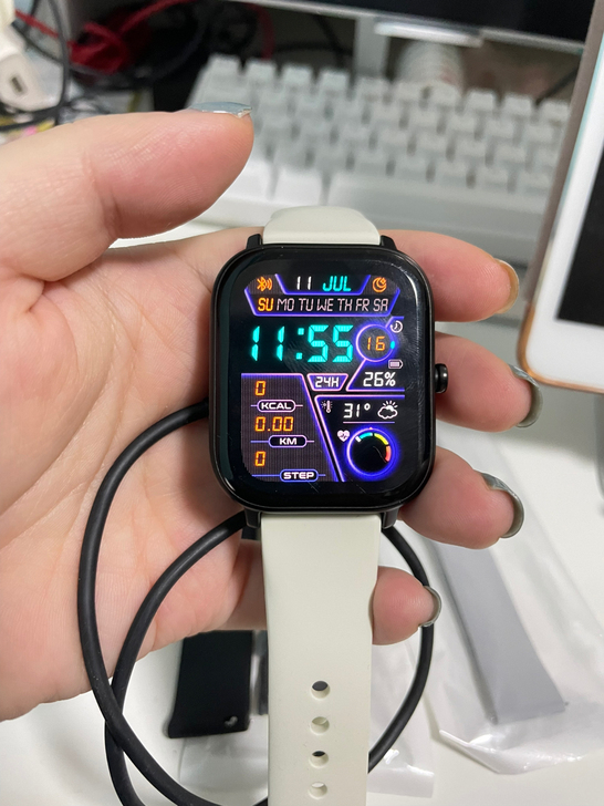 换了苹果手表，出自用的华米gts，应该是2...