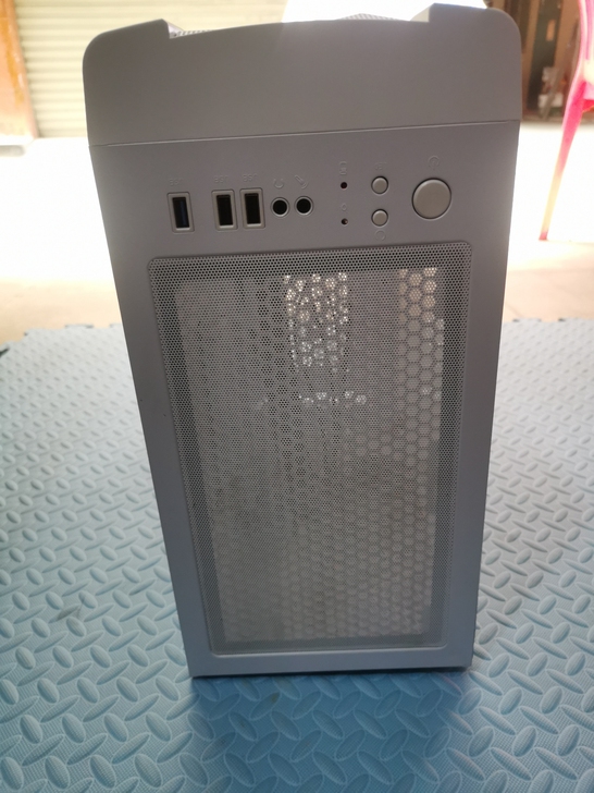 ATX宽体游戏机箱,冰钻,纯白色,高档大气...