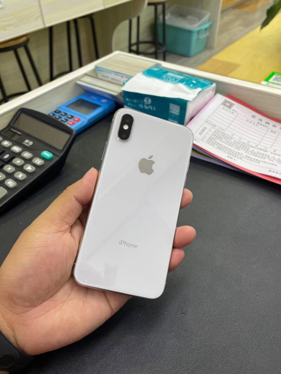 苹果iPhone X银色64G国行三网4G...