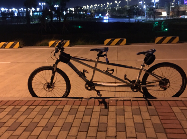 双人山地车,亲子旅行首选双人山地自行车,可...