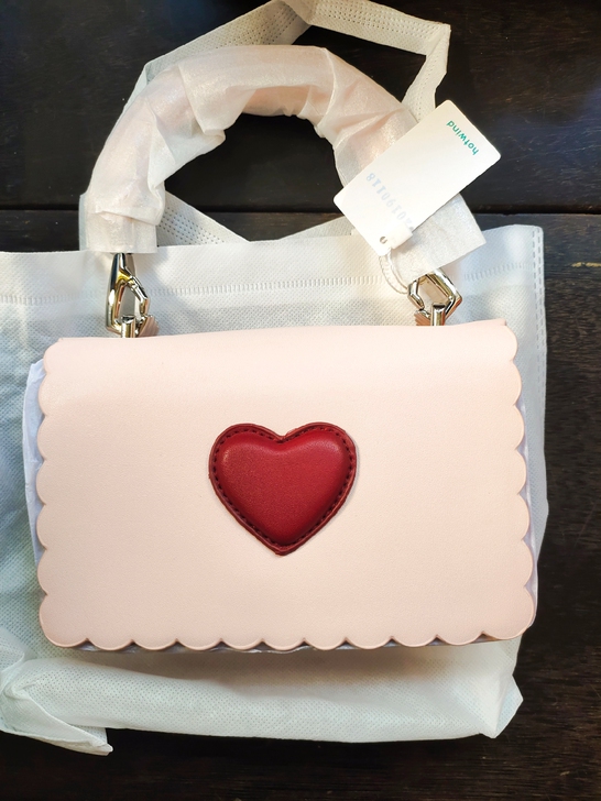 hotwind热风手提包爱心包包