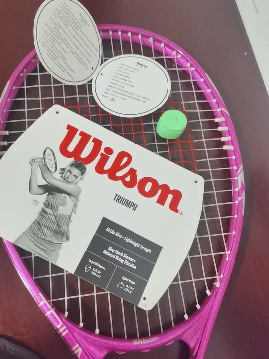 Wilson威尔胜单人初学者网球拍轻巧减震...