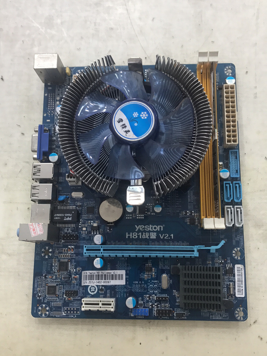 出一套升级下来4160套装 主板h81战警...