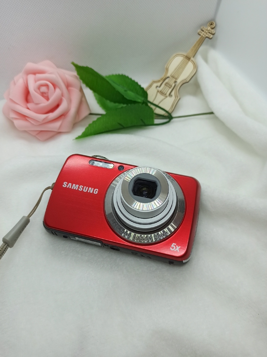 捡漏三星PL20复古CCD数码相机网红相机