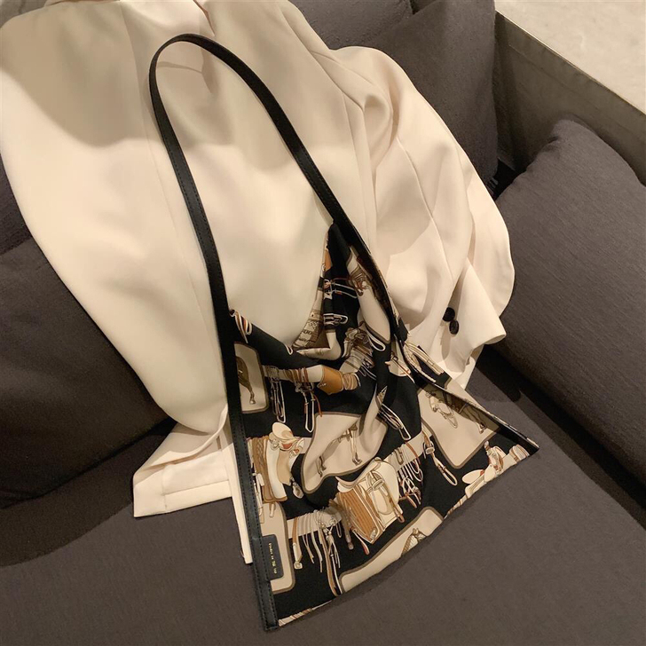 【全新包邮】蒙太奇丝绸单肩包包女夏2021...