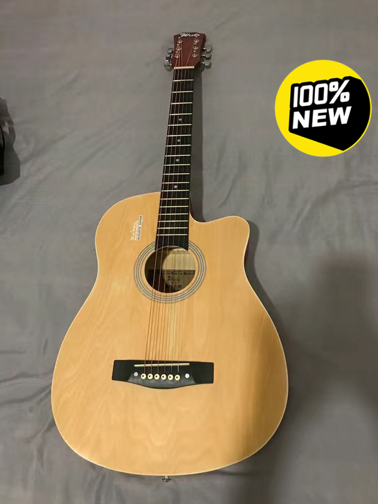 【琴行不做了】38寸全新吉他处理单板吉他全...