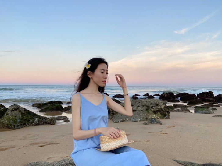 海边法式可爱草帽