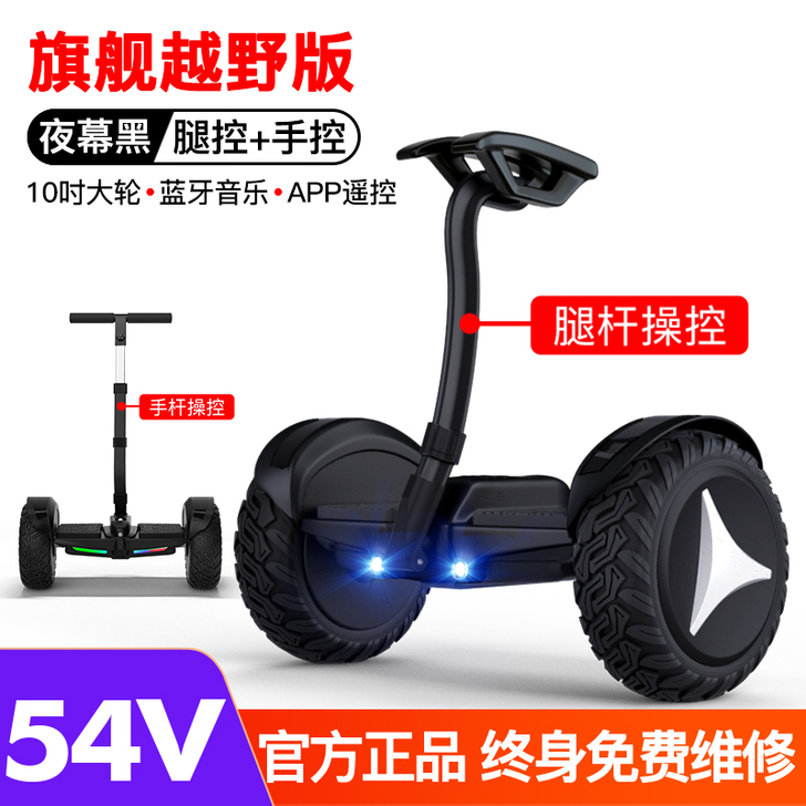 领奥智能电动自平衡车旗舰店儿童腿控成年双轮...