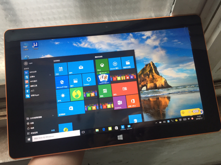 中柏ezpad4s 时尚版win10系统平...