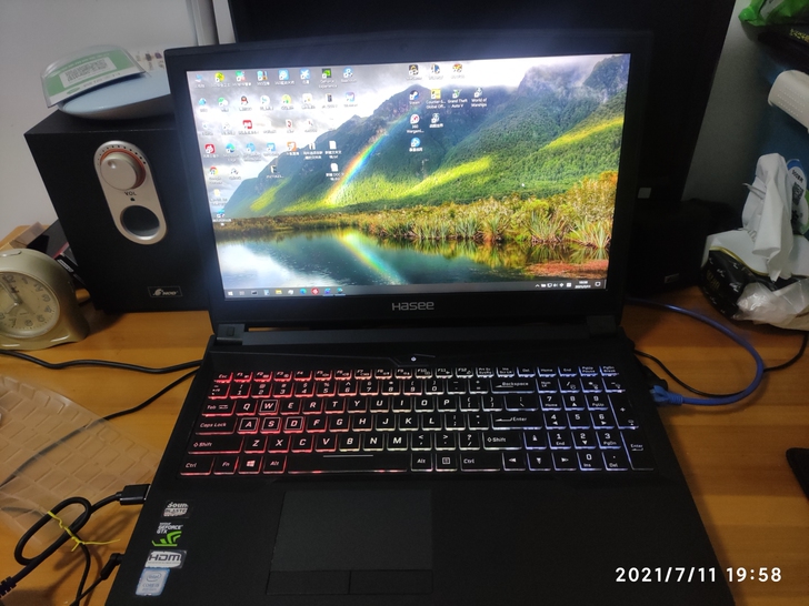 神舟zx7笔记本3500元廊坊地区自提不邮寄