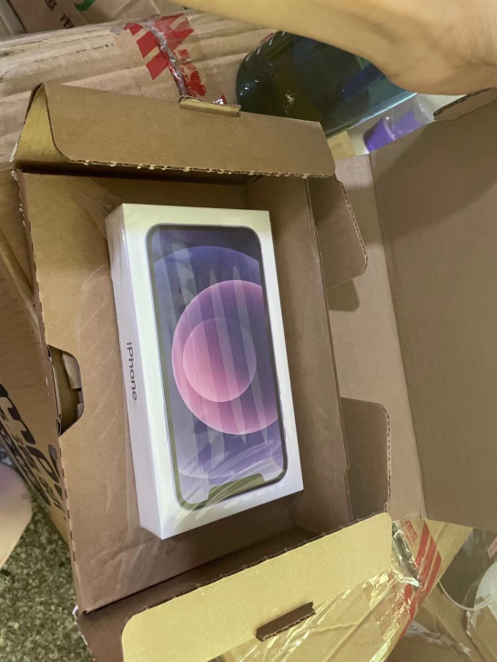 自用款同款，苹果12，紫，256g