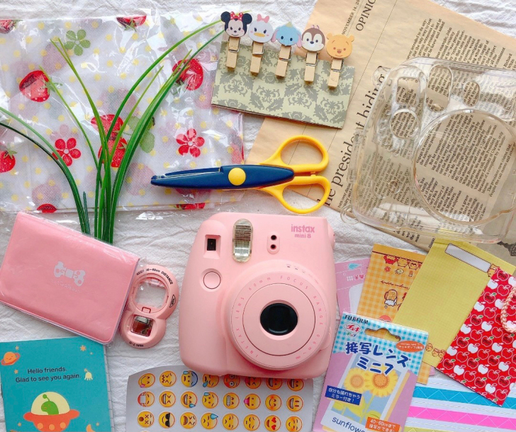 拍立得mini8 粉色！
