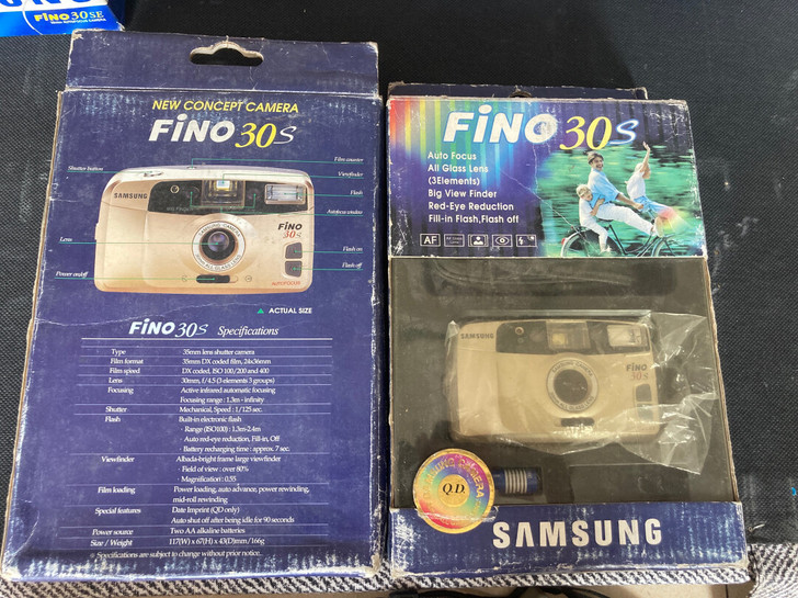 全新库存三星fino30s胶片相机傻瓜相机