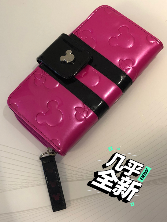 迪士尼米奇长款钱包钱夹手拿包女 上海迪士尼...