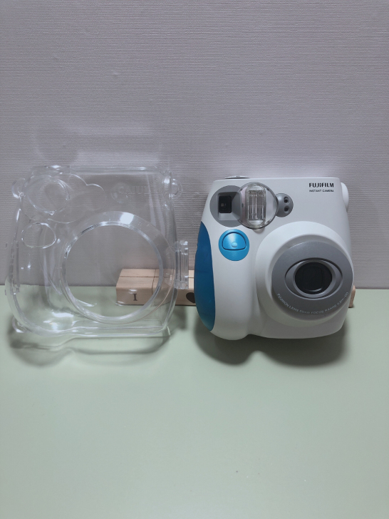 富士 mini7s送水晶壳一次成像相机立拍...