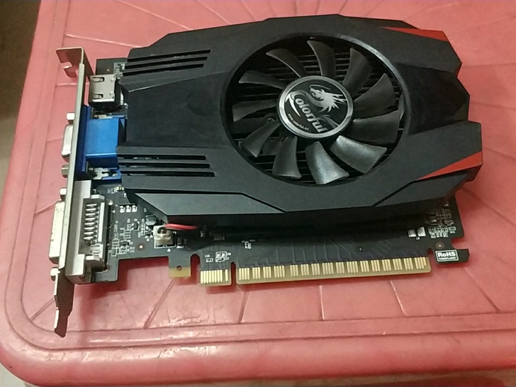 七彩虹GT730K 2GD5显卡，显卡成色...