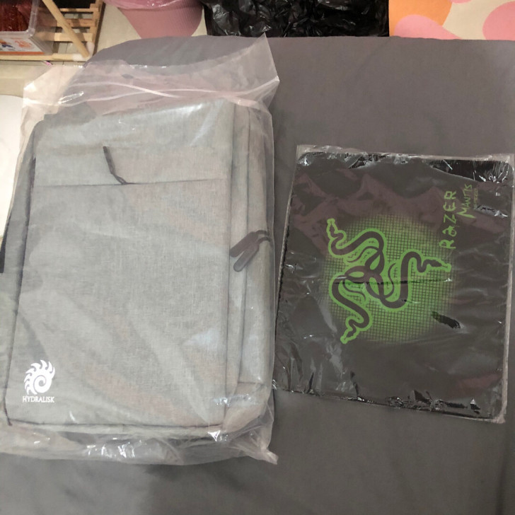 全新电脑双肩包鼠标垫