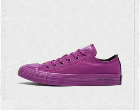 Converse/匡威 紫色帆布鞋 感兴趣...