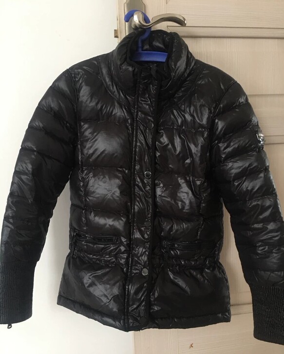 进口正品calvin klein羽绒服，7...
