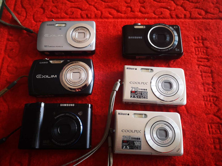 尼康 卡西欧 三星 ccd数码相机 百元相...