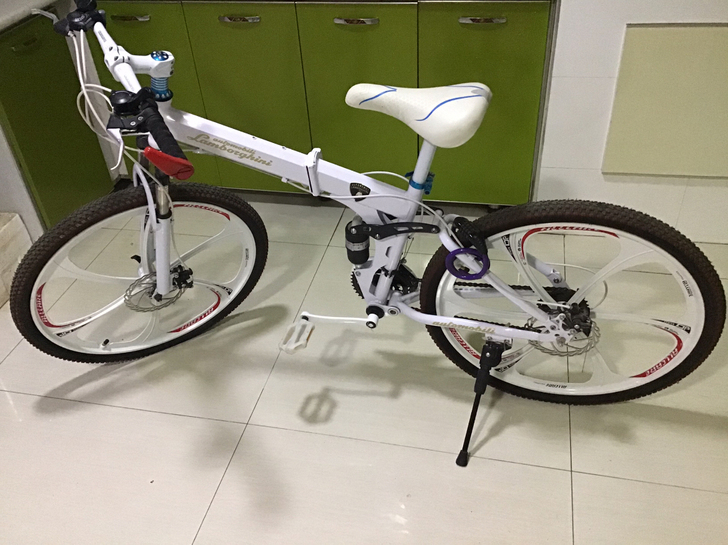 九成新山地自行车,就骑过两回,五折出售,本...