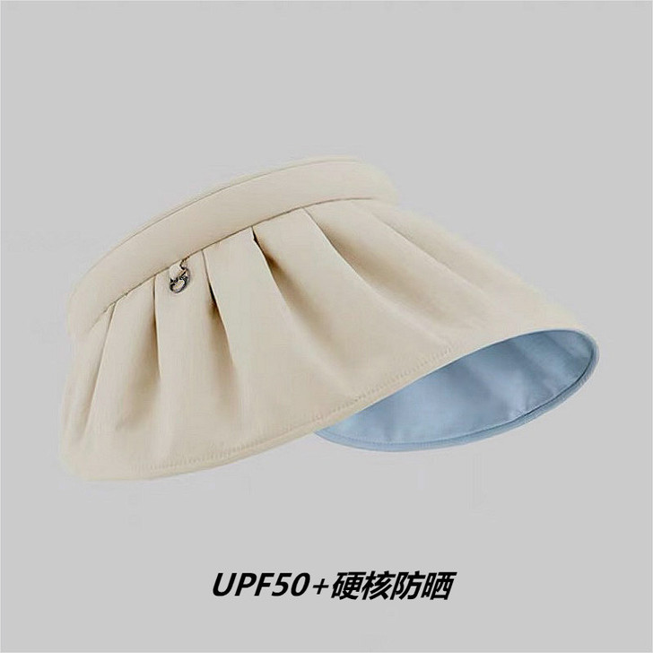 【文公子严选】遮阳帽女夏季防紫外线贝壳太阳...