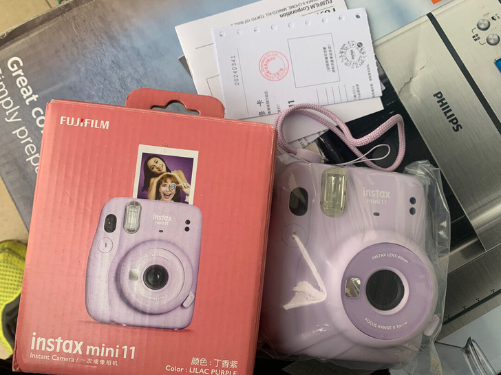 富士 mini11 丁香紫 拍立得