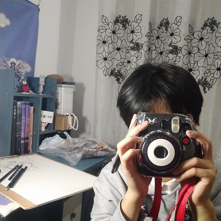 富士熊本熊拍立得，几乎没用过，一直闲置在家...