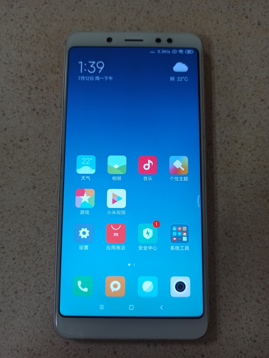 红米note5  4+64  功能正常，指...