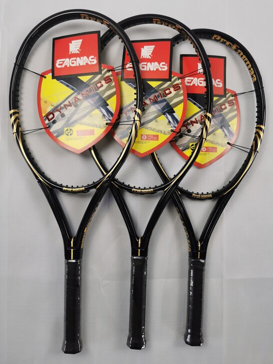 鹰革蓝全碳素顶级网球拍，全新无瑕疵，吊牌、...