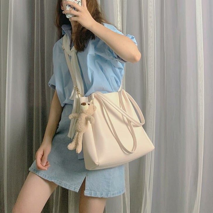 包包女斜挎包百搭大容量单肩包2021新款潮...