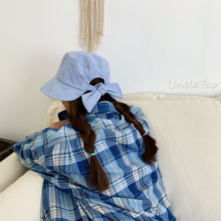 姚叔叔/转身的少女心~春夏百搭后背蝴蝶结系...