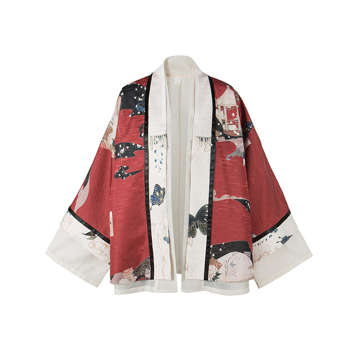 【狂欢价】十三余小豆蔻儿[长亭晚]刺绣对襟...