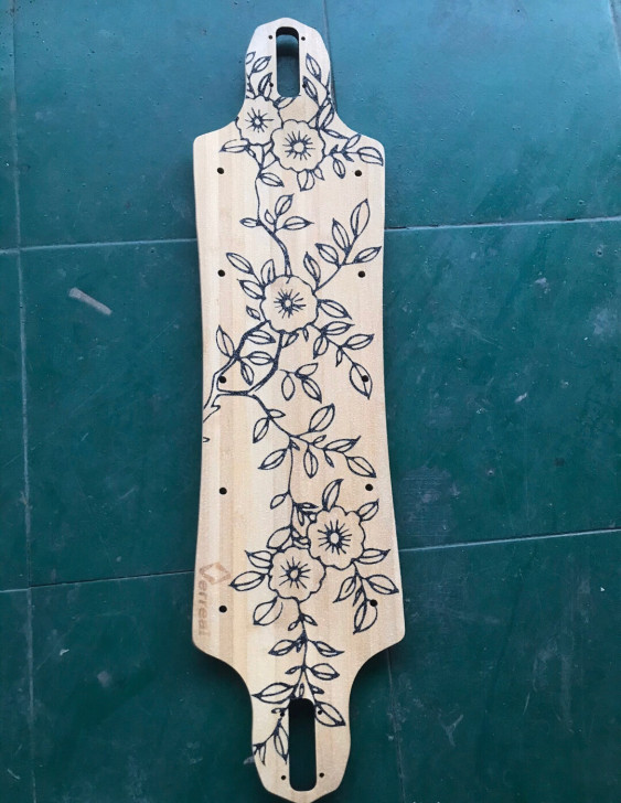 电动滑板硬木板