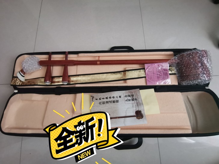 哈曼顿红木二胡，全新未使用。