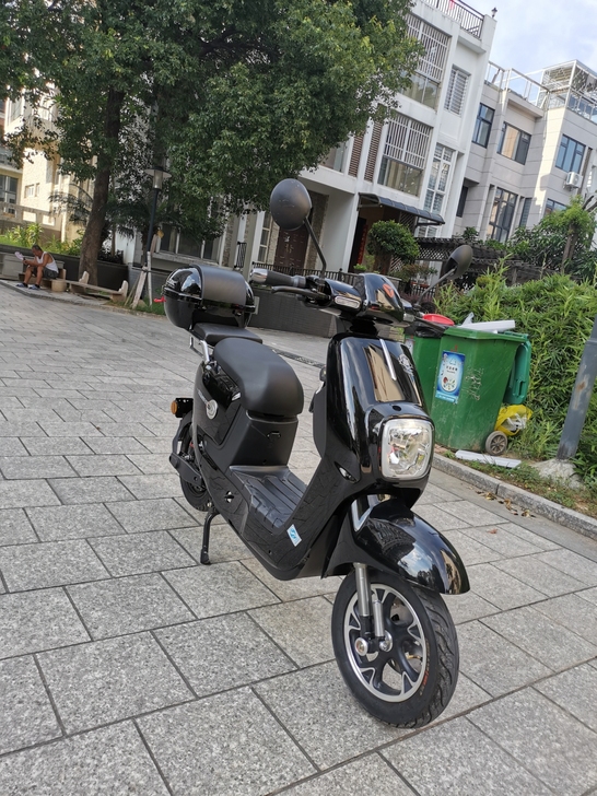 才骑十几天，全新车，60v蓝精灵电动车 ，...