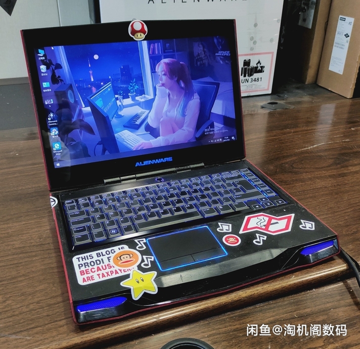 外星人M14 i7 独显笔记本 关联m17...