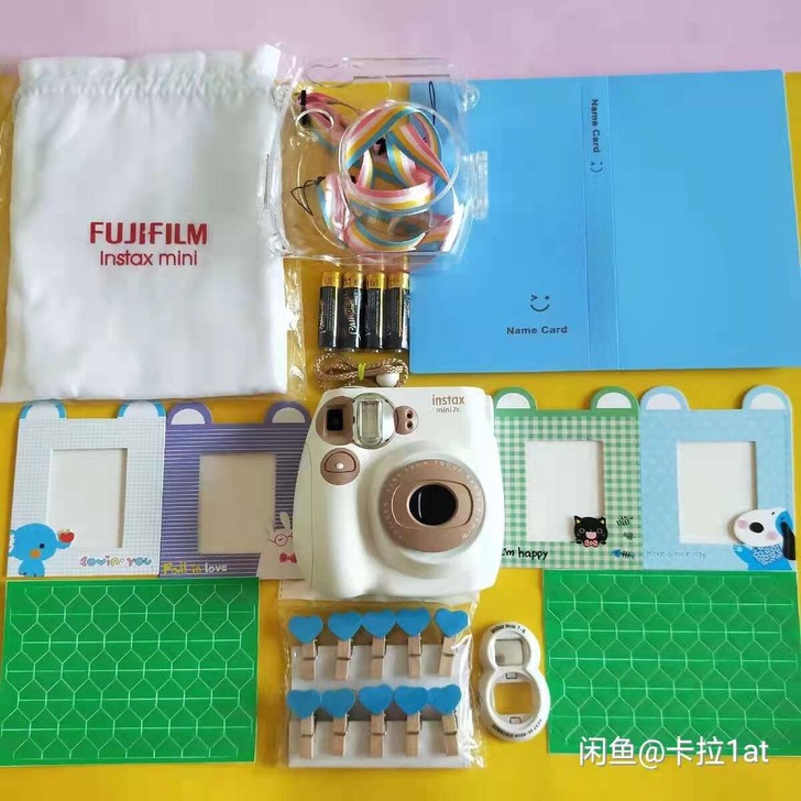 拍立得mini7C奶咖色