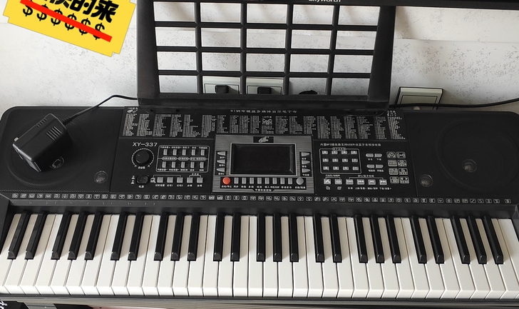 新韵电子琴  买到家没用过几次  99新 ...