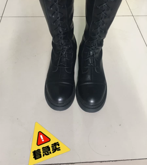 冬季保暖骑士靴，低价出，成色如图 感兴趣的...