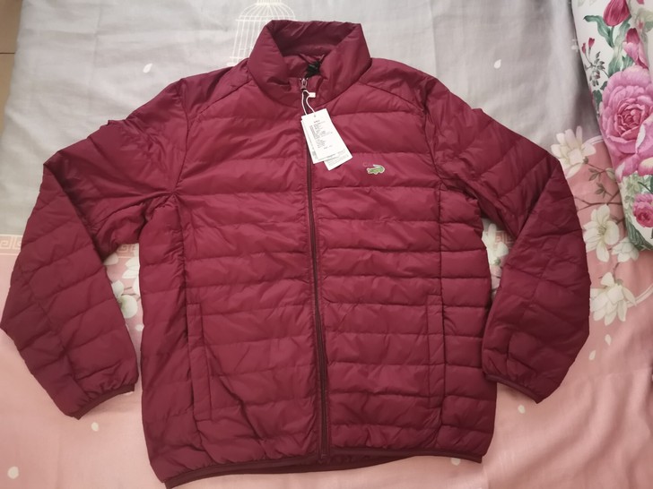 卡帝乐鳄鱼轻薄羽绒服男