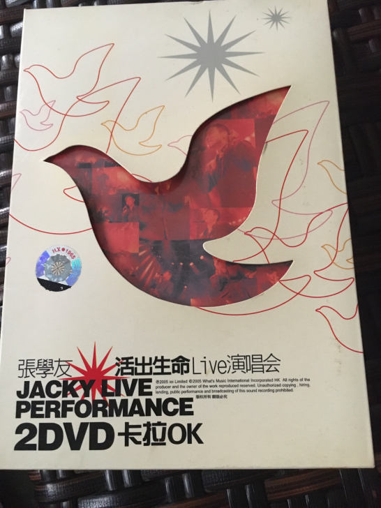 张学友活出生命live演唱会，2dvd卡拉...